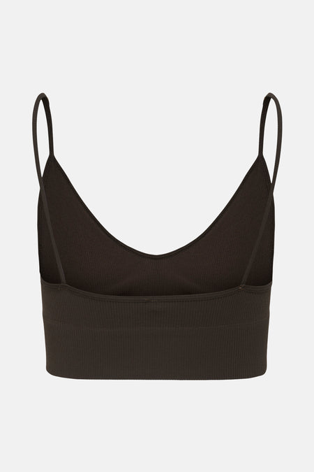 ONLVICKY RIB SEAMLESS VNECK TOP NOOS ACC