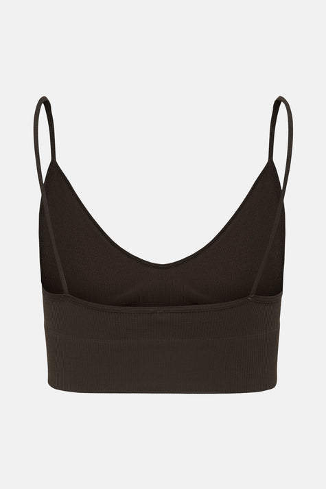 ONLVICKY RIB SEAMLESS VNECK TOP NOOS ACC