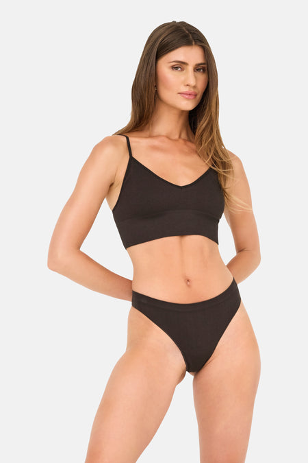 ONLVICKY RIB SEAMLESS VNECK TOP NOOS ACC