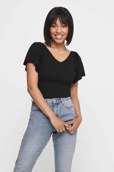 Top (korte mouwen) Zwart - ONLY®