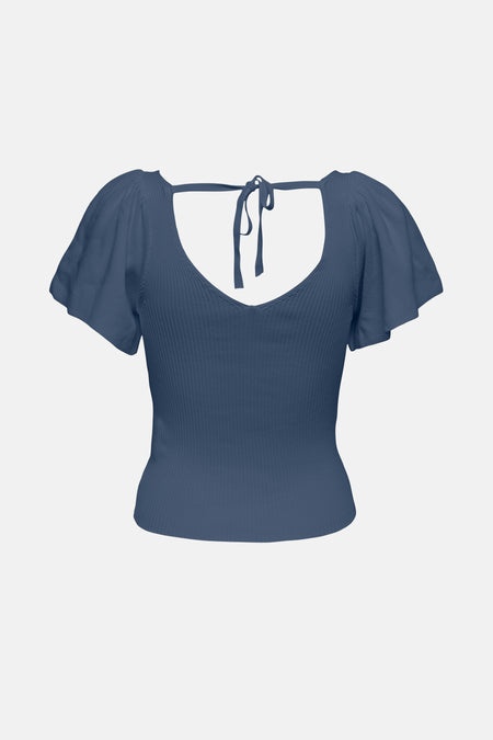 T-shirt met korte mouwen - blauw