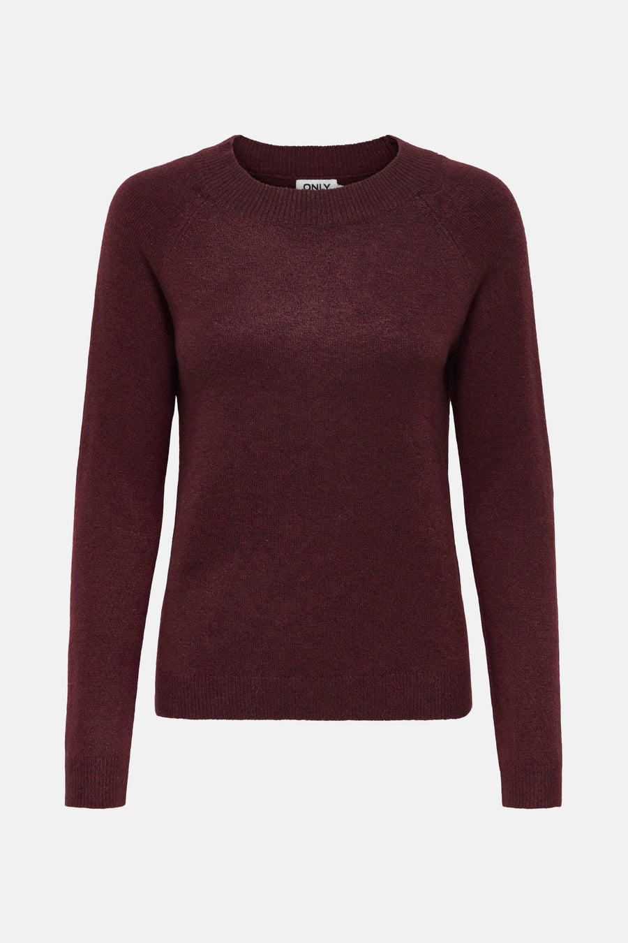 Pull met ronde hals - Bordeaux - ONLY®