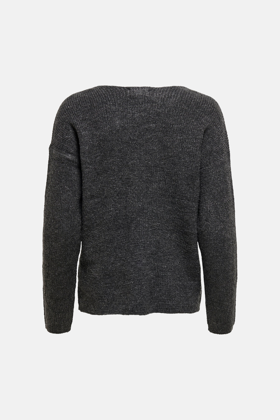 Pull à col en V - gris