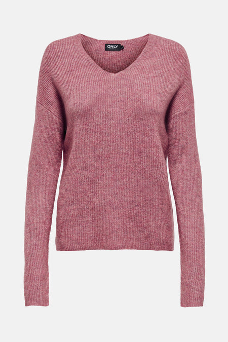 ONLCAMILLA V-NECK L/S PULLOVER KNT NOOS