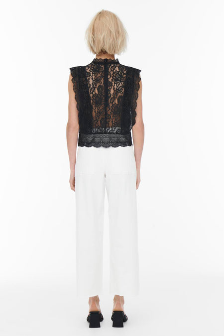 ONLKARO S/L LACE TOP NOOS WVN