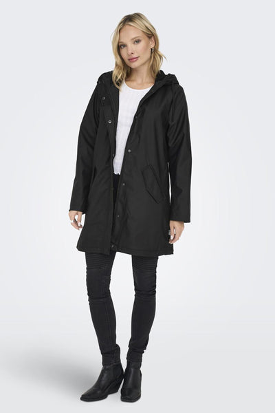 Veste de pluie Noir - ONLY®
