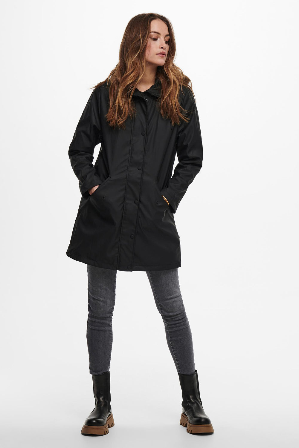 Veste de pluie Noir - ONLY®