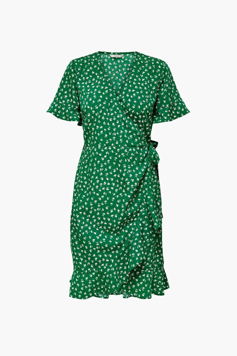 Kleedje met korte mouwen - groen