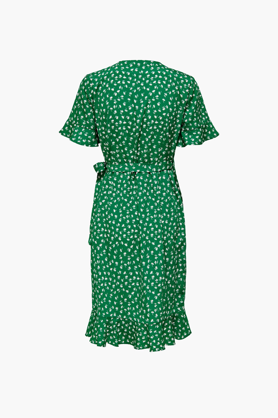 Kleedje met korte mouwen - groen