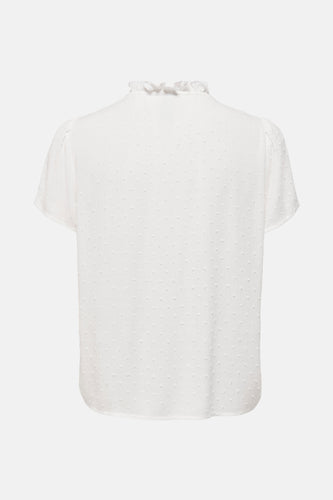 Blouse à manches courtes - blanc - JDY