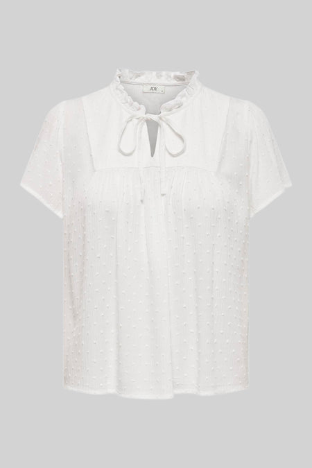 JDYLIMA LIFE S/S TOP WVN NOOS