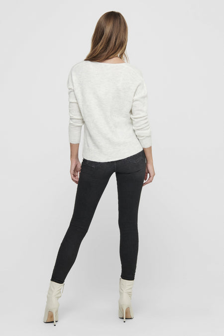 JDYELANORA L/S V-NECK PULLO. KNT NOOS