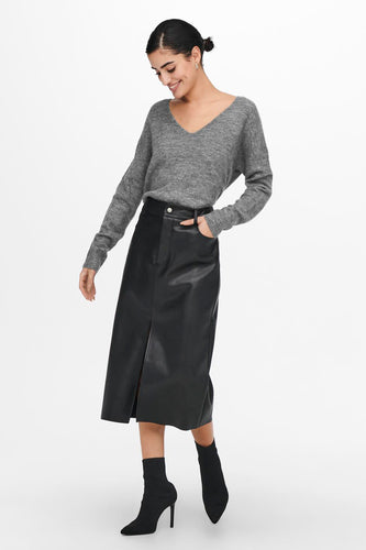 Pull à col rond - gris - JDY