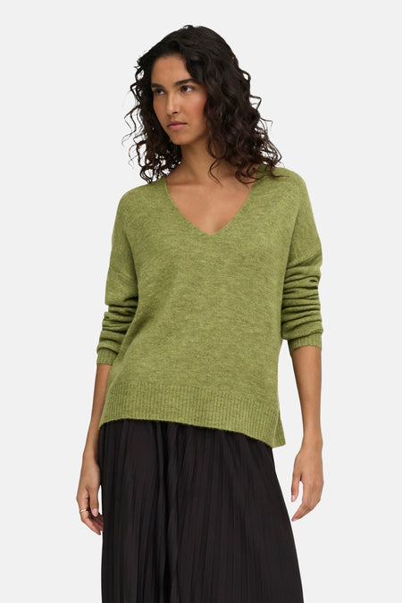 Pull V-hals - Fern