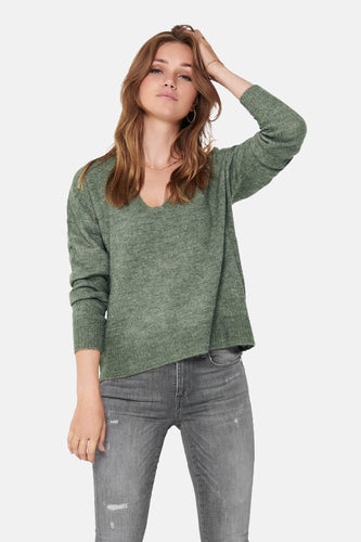 Pull met ronde hals - groen - JDY - 20