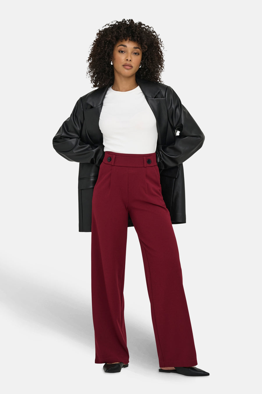 Kostuumbroek - rood - JDY