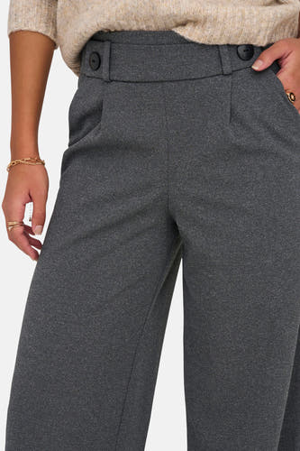 Pantalon gris de costume JDY, avec fermeture à boutons et poche poche combinéé une un tr tr tr tréeées access access or.