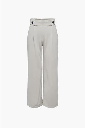 Pantalon de costume gris JDY avec ceinture élastique, vu de derrière.