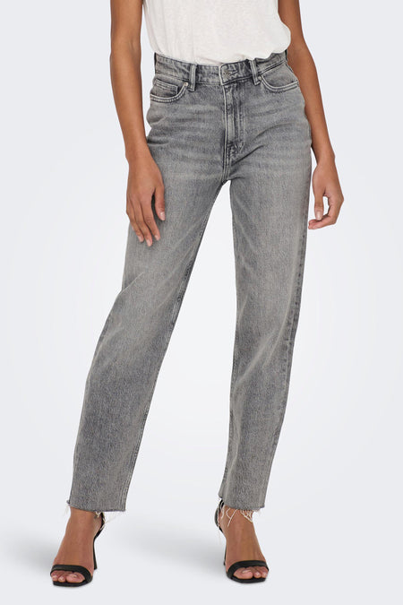 Mom Jeans Grijs - ONLY®