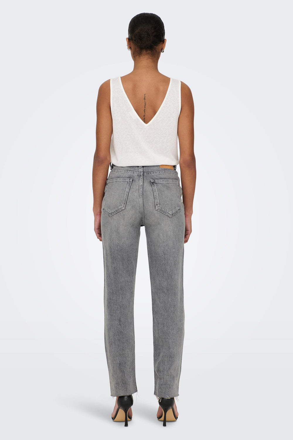 Mom Jeans Grijs - ONLY®