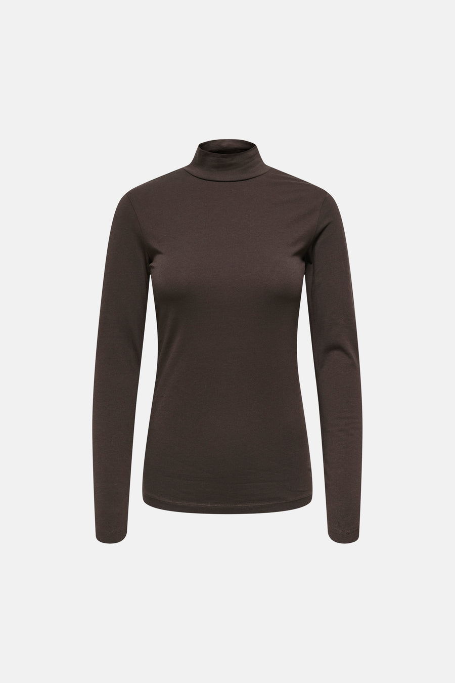 Top uni manche longue brun - JDY