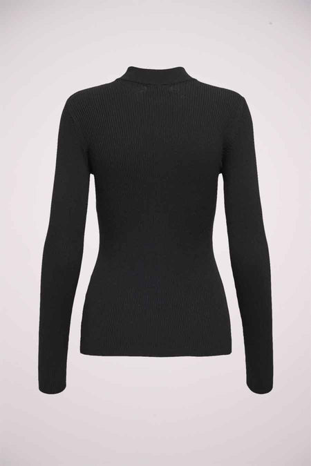 JDYNEWMARYAN L/S HIGHNECK PULL. KNT NOOS