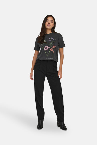 T-shirt met korte mouwen - zwart