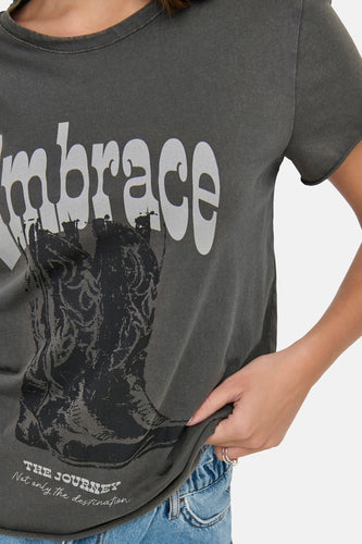 T-shirt met korte mouwen - grijs - ONLY®