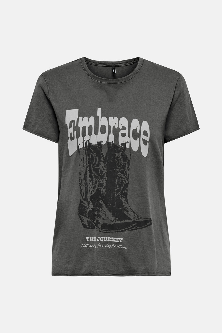 T-shirt met korte mouwen - grijs - ONLY®