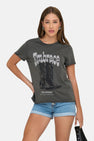 T-shirt met korte mouwen - grijs