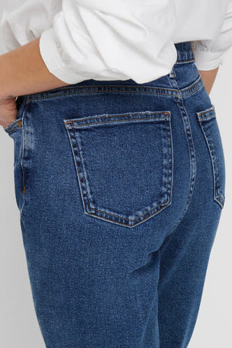 Jean droit - denim bleu moyen