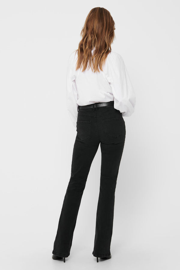 Jeans flared Dark grey denim - JDY