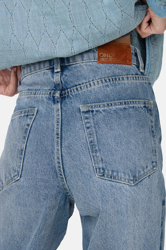 Wide jeans - light blue denim
