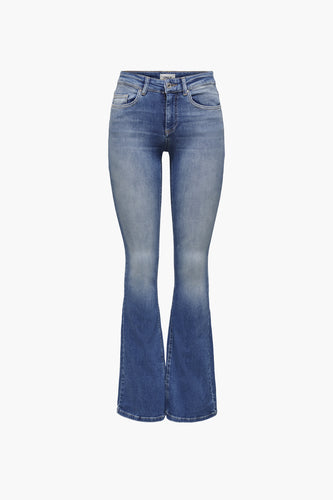 BLUSH FLARE - mid blue denim - ONLY®