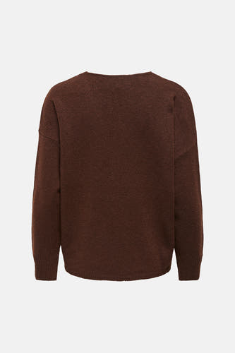 Pull col V - Coffee Bean