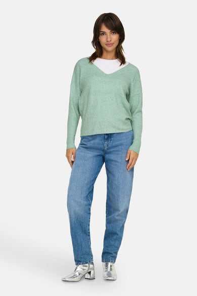 ONLRICA LIFE L/S V-NECK PULLO KNT NOOS