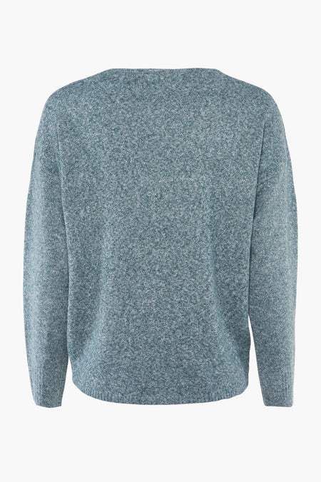 Trui met V-hals Groen - ONLY®