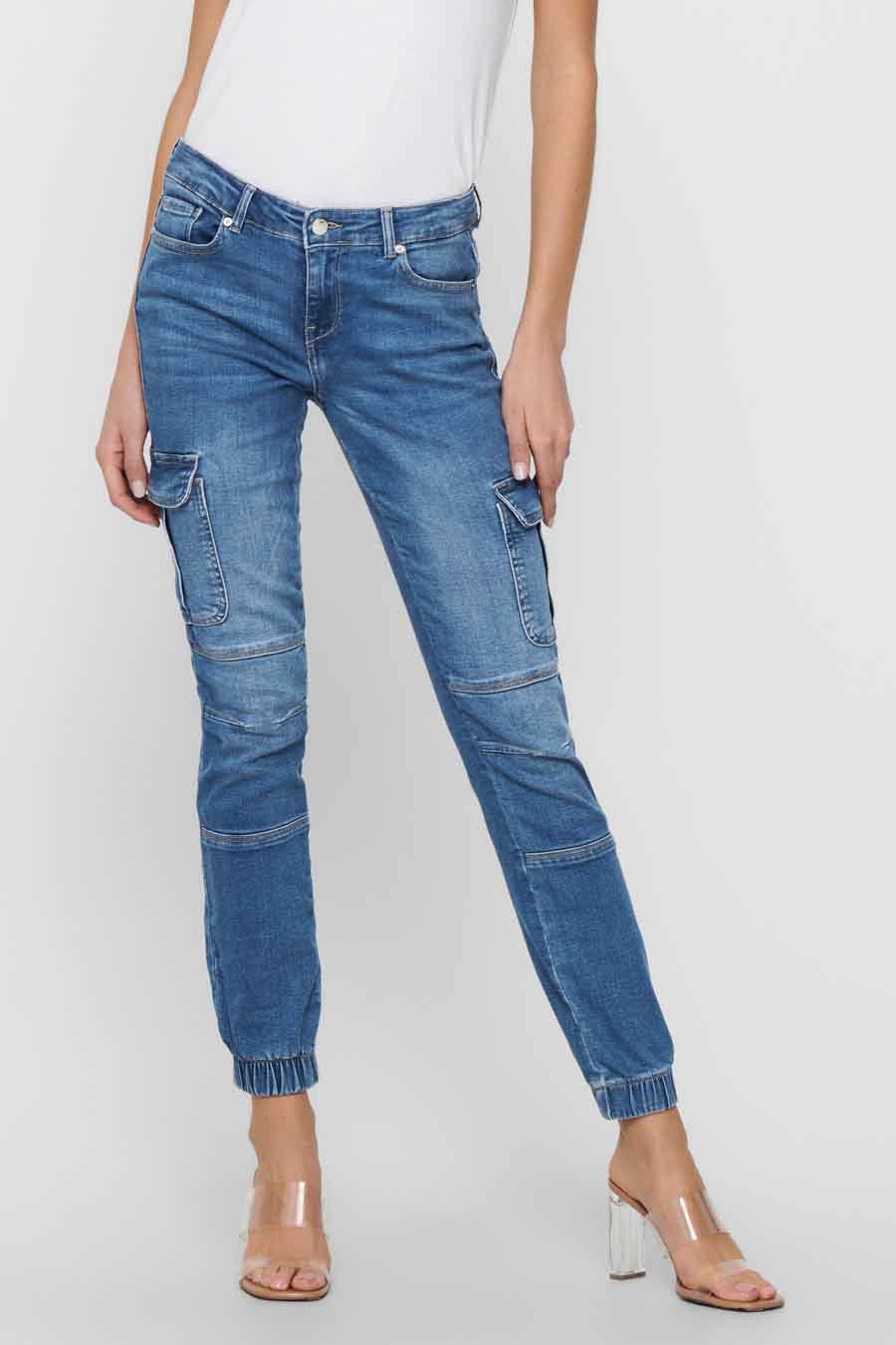 Jean skinny - denim bleu moyen