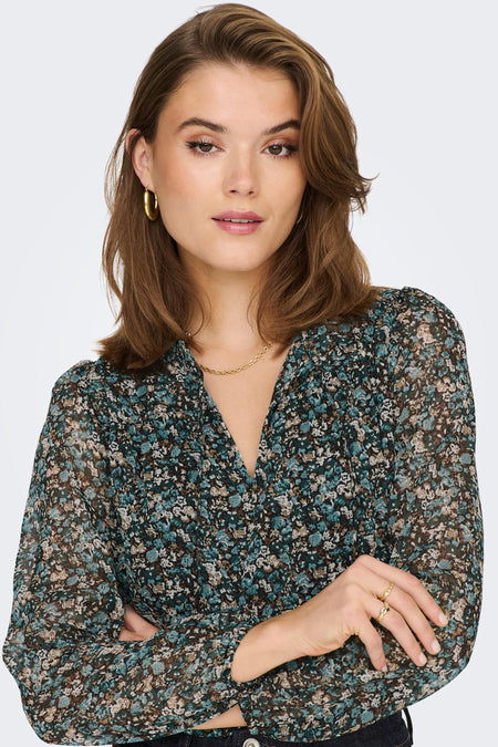 Blouse (lange mouwen) Groen - ONLY®