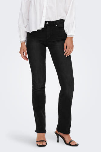 Bootcut jeans - black denim