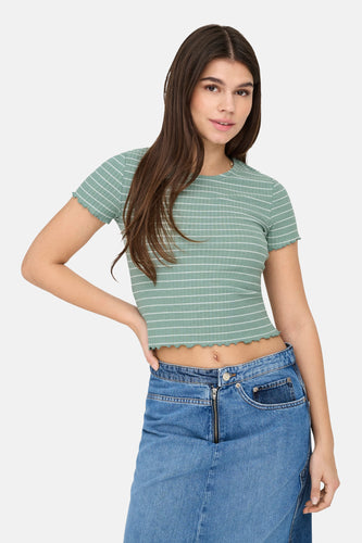 T-shirt à manches courtes - vert - ONLY®