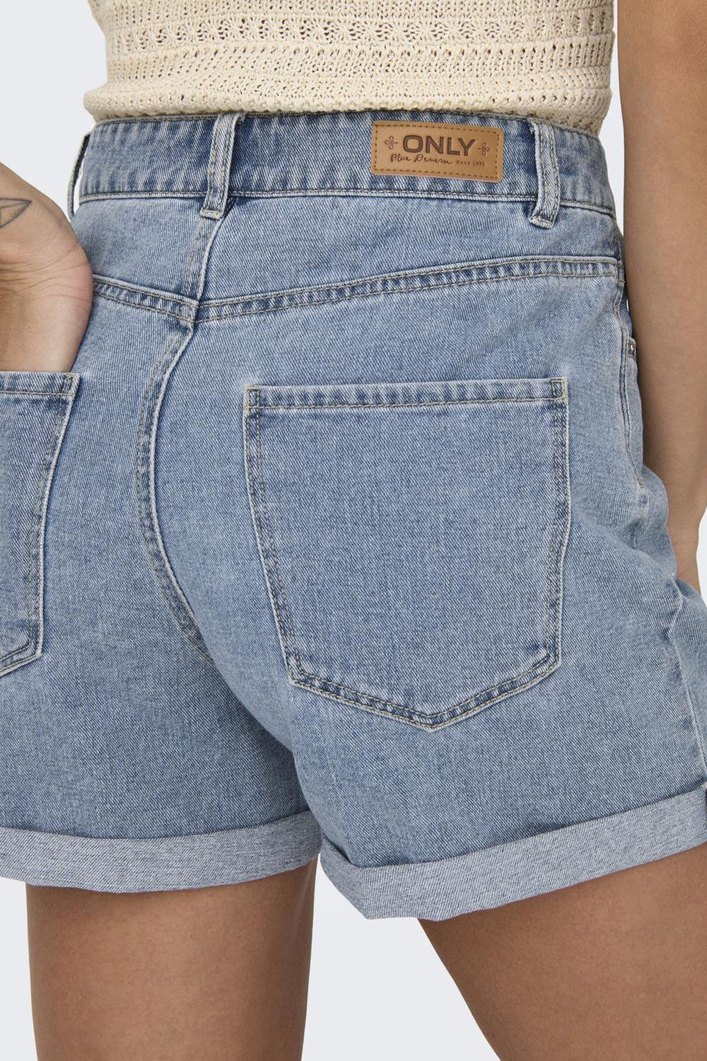Short Light blue denim - ONLY®