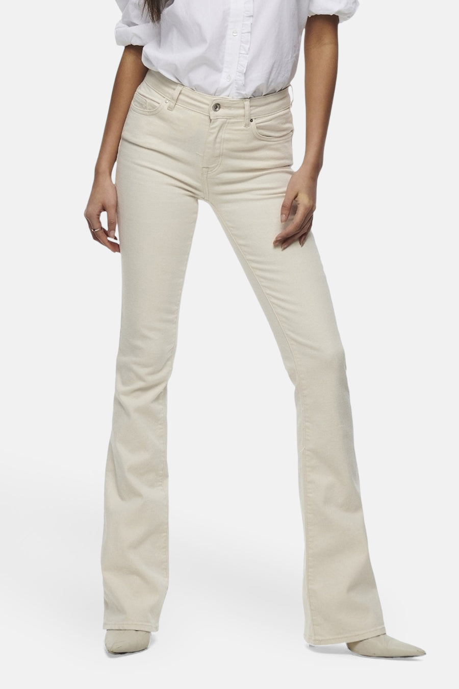 Jeans flared Off white denim - ONLY®