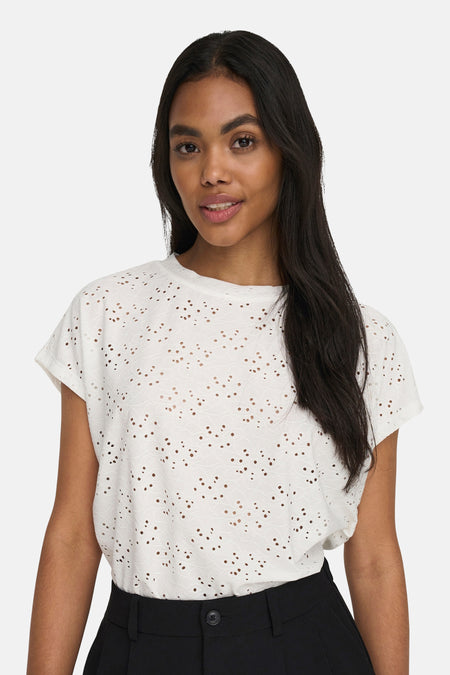 ONLSMILLA S/S TOP JRS NOOS
