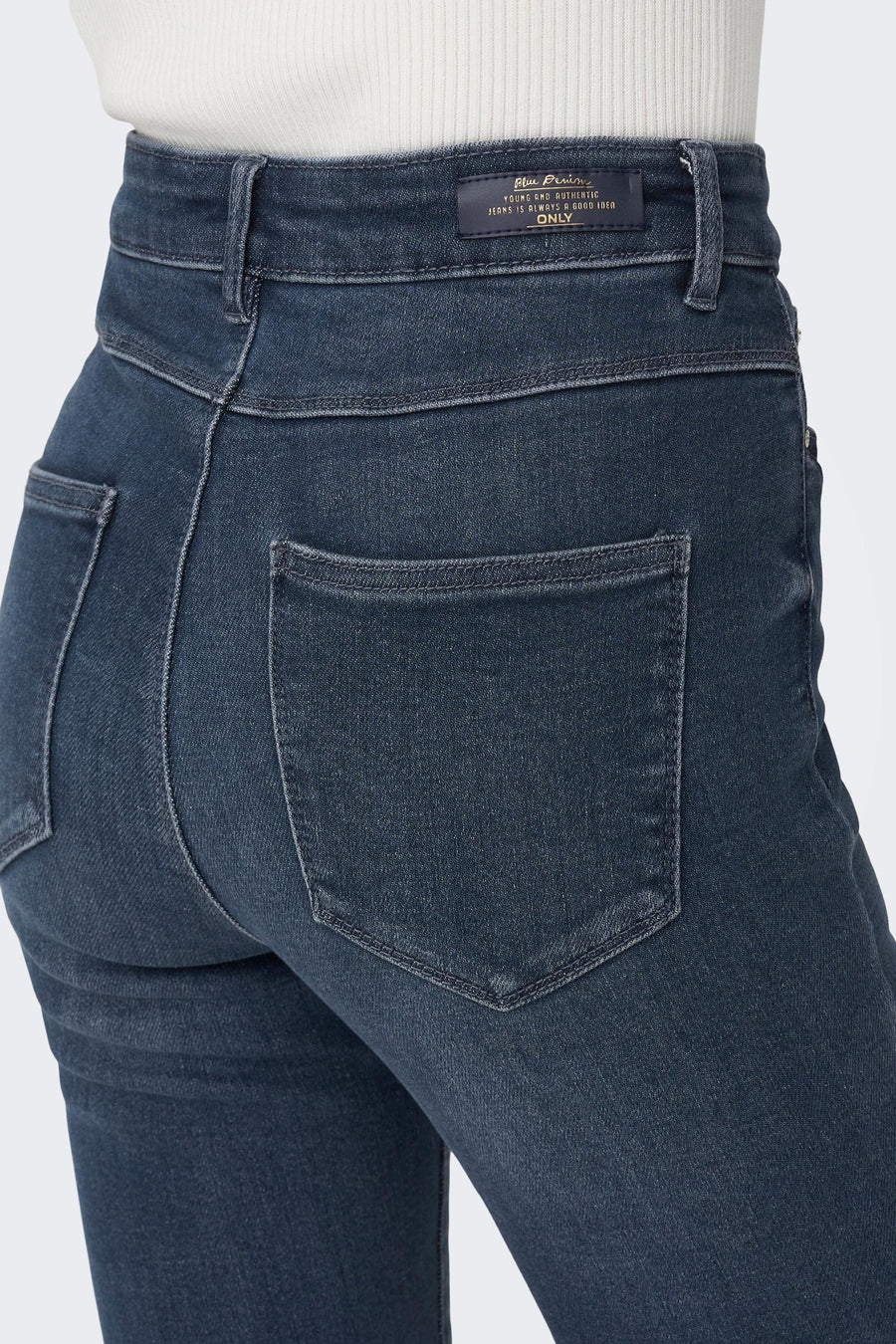 Skinny jeans - blue black denim