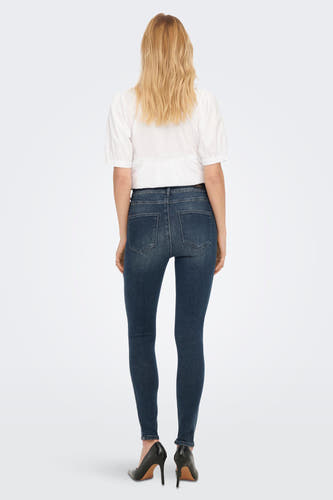 Skinny jeans - blue black denim