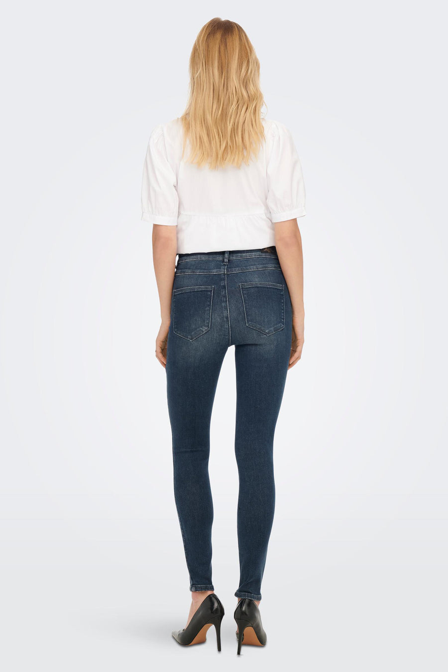 Skinny jeans - blue black denim