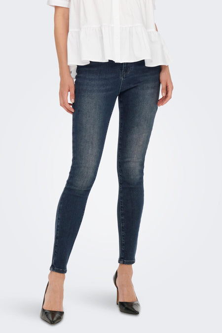 Skinny jeans - blue black denim