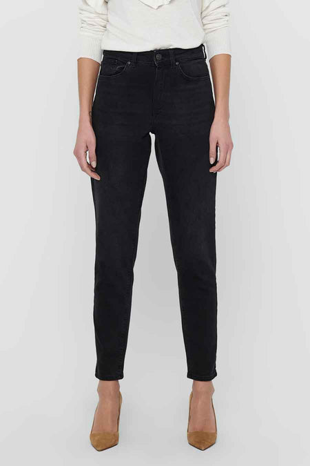 Mom Jeans Dark grey denim - ONLY®