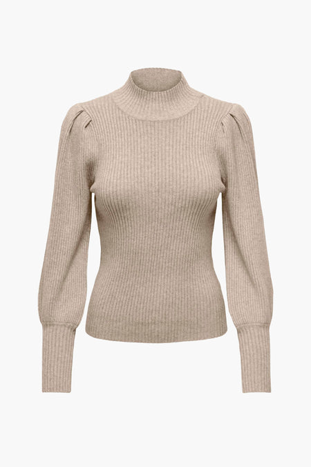 Trui met ronde hals Beige - ONLY®